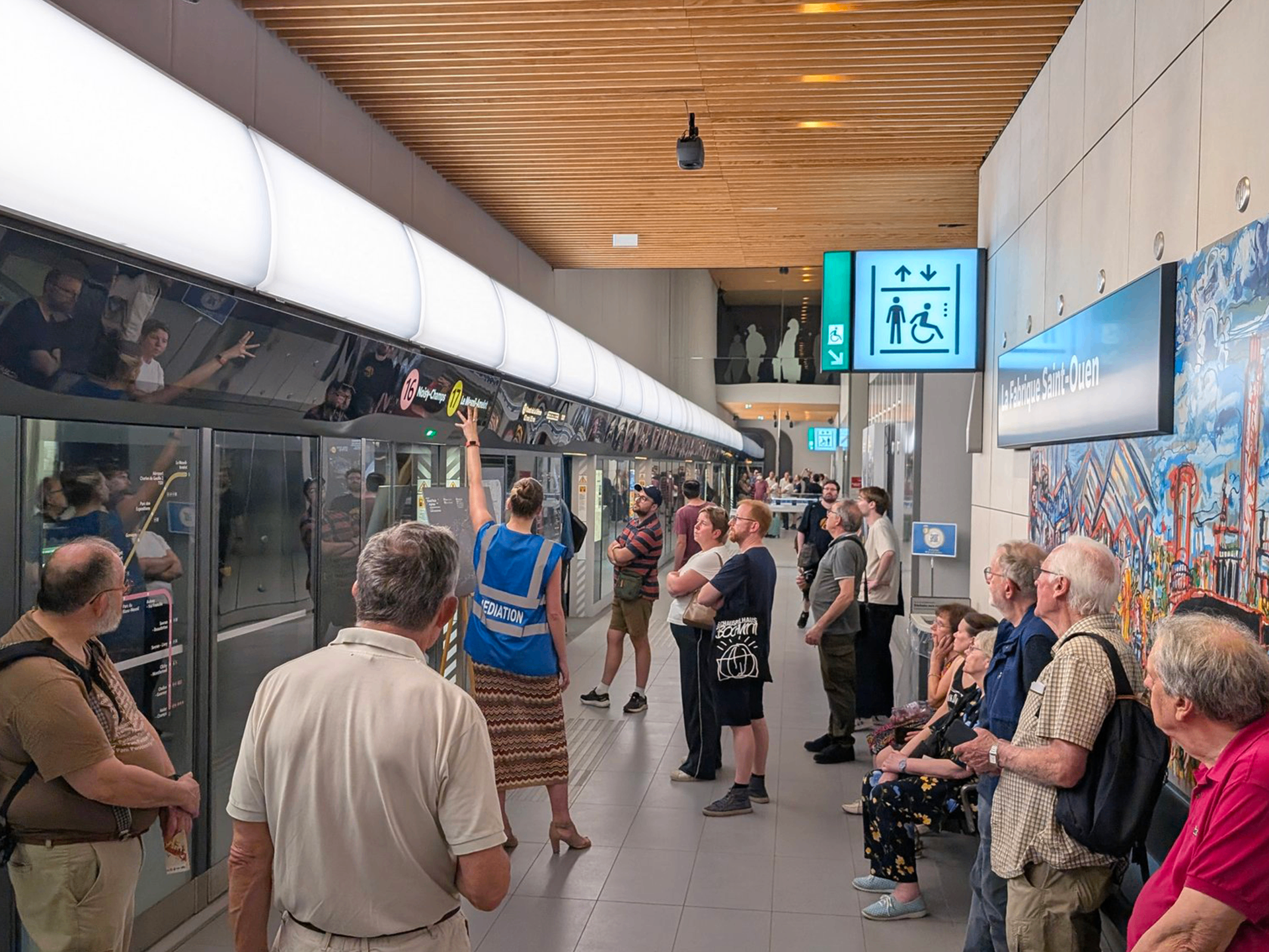 FABRIQUE DU MÉTRO — médiation en station