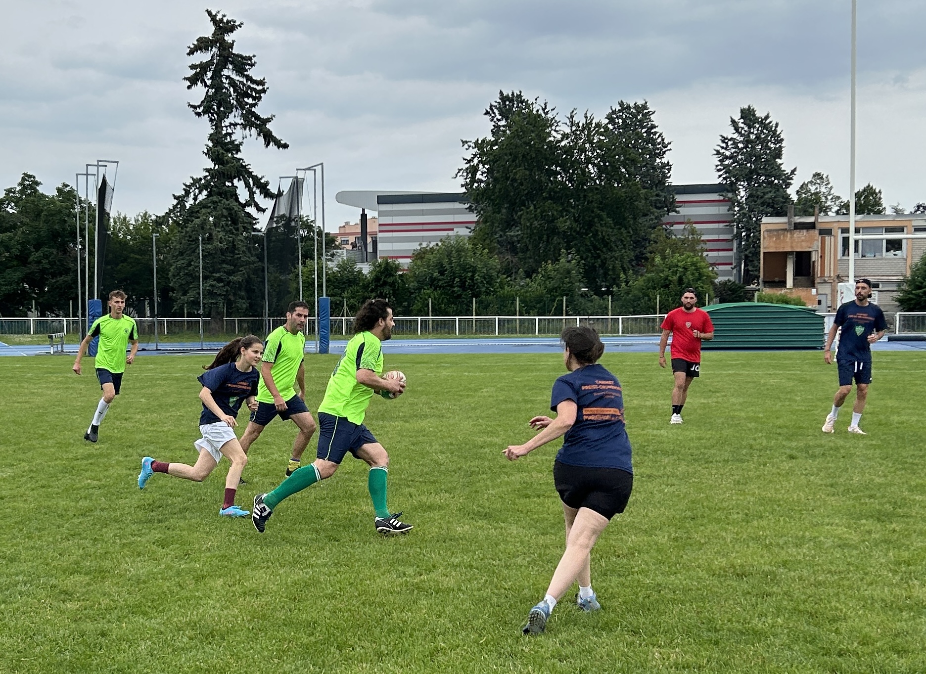Match du tournoi Challenge Tarrusson Rugby