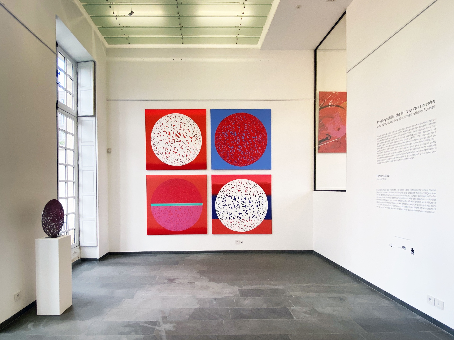 Post Graffiti — salle d'exposition Planosfear