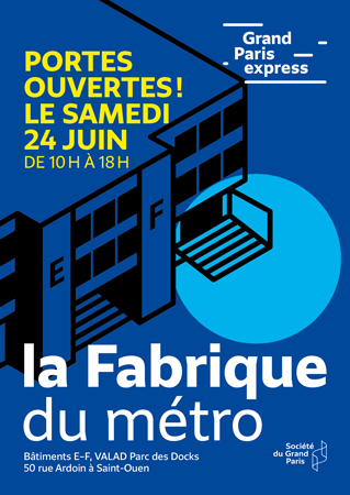 Affiche FABRIQUE DU MÉTRO