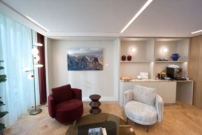 Regards sur Paris — salon avec vue panoramique de Paris
