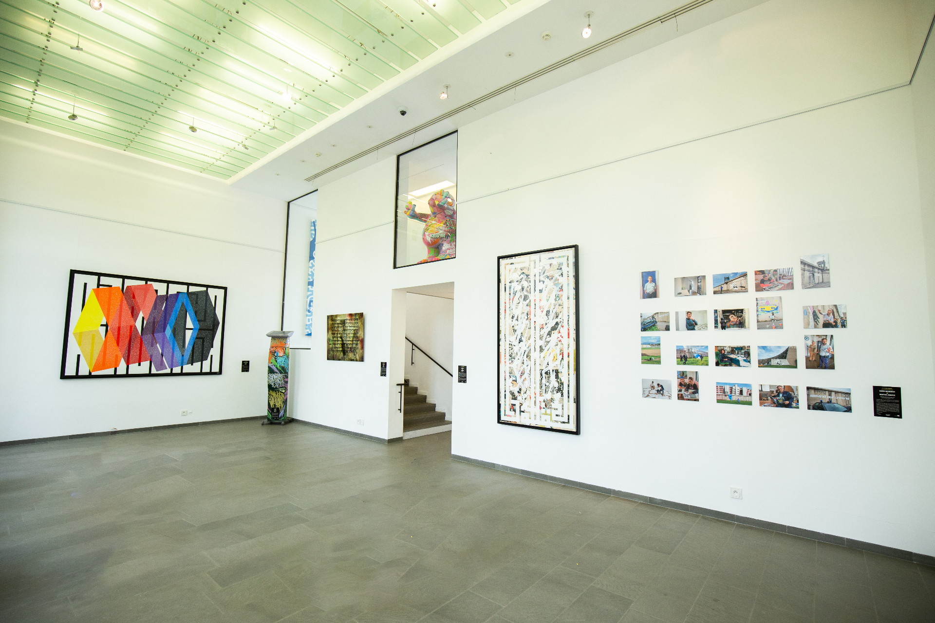 Vue d'une installation produite par Art Projective
