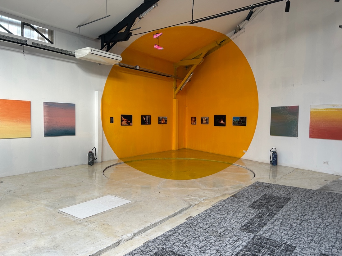 Vue d'ensemble de la fresque